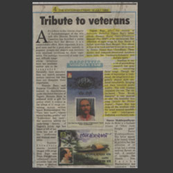 [ Press & Media Release of Dr.Tapan Roy ]